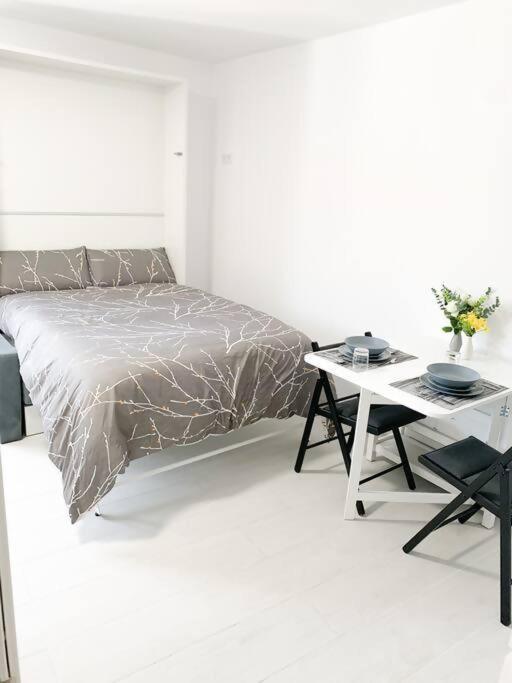 Estudio A 2 Minutos De La Playa Apartment Sanxenxo Bagian luar foto